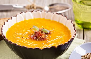 Carrot Ginger Almond Bisque