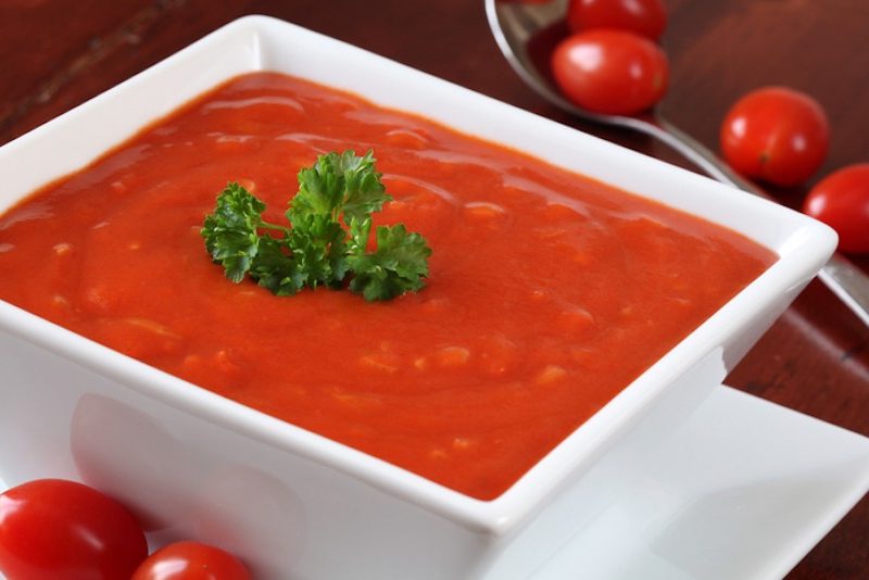 Tomato Lima Bean Soup